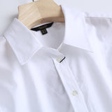 Hot Sales Of New Plain Silk Silk Simple Loose Lady Shirt 05105548250