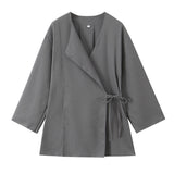 Spring New Crotch Cross Jacket 6078572 Casual Trousers 5057572