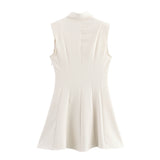 Spring New With Shoulderless Sleeveless Skinny Dress 2157026
