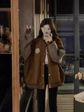 Ins Trendy Baseball Jacket Girl Spring And Autumn Dress 2026 New Vintage Student Loose Jacket Jacket