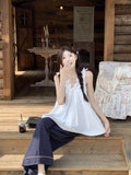 Holiday Style Heavy Industry Three-Dimensional Flower Vest Dress 2026 Spring New Loose Casual Word Long Dress Women's Tide