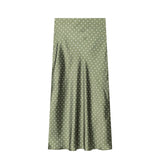 Summer New Simoufry Silk Tense Flute Skirt 8338537