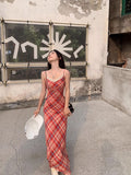 Net Yarn + Inner Double-Layer Temperamental Sling Dress Seaside Resort Wind Red Waist Dress Bag