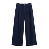 BSK&TRAF Women's Clothing For Summer 2025 New Denim Shirt 2783781+ High-Waisted Jeans 2881781