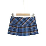 Vintage Tat Dress Skirts Women Autumn High-Rise Thin Legs Long Pure Hot Girl Super Short Skirt Anti-Walking