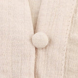 Spring New Simple Set Hollow Embroidery Short Shirt 8741022
