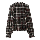 Spring New Slim Thin Hive Checker Shirt 2089562