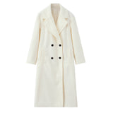 Autumn New Loose Soft Double-Dbutled Coat 3046298