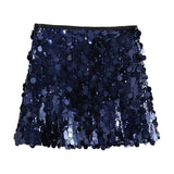 Spring 2025 New Leek Decorating Stylish Personality Miniskirt Skirt 3920139 808