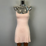 South Korea's New Pure Desire Lotus Leaf Side Tight Body Body Bag Hip Short Dress Slime Slinging Dress Tide