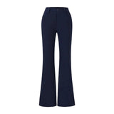 French Karm Pants Women's New High-Waisted Horn Trousers Small Thin Micro-Horned Trousers In Autumn