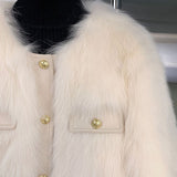 2025 New Small Fragrant Coat Women's Spring And Autumn And Winter Small Man Thick Short Fur Casual Coat