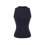 Pure Hottie Basic Yoga Movement Round-Neck Vest Women Summer Bodyless Sleeveless Simple Shirt