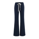 Pure Hot Babes Soft-Claw Casual Pants Women Autumn Soft Taut Feeling Comfortable With Thin Casual Pants Women Drag Trousers
