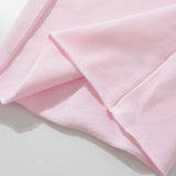 Korean Lazy Sleet Rope Wide Leg Sweatpants Women Summer Comfortable Tight Waist Hanging Feeling Casual Straight Pants