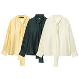 Spring New Series Of Vertiny Bow Shirt 4786024