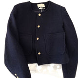 Casual Set Loose Coat Short Women's Autumn And Winter New Small Fragrant Wind Wind Collar French Coat Spring And Autumn