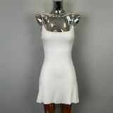 South Korea's New Pure Desire Lotus Leaf Side Tight Body Body Bag Hip Short Dress Slime Slinging Dress Tide