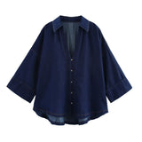 BSK&TRAF Women's Clothing For Summer 2025 New Denim Shirt 2783781+ High-Waisted Jeans 2881781