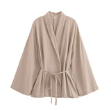 Spring New Textured Double-Dual And Coat 5427734 Trousers 4391423
