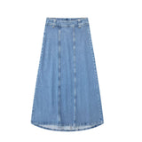 Street Wind Bow With Denim Shirt 6164169 Cowboy Cloak Skirt 6164157 Set
