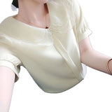 New Short-Sleeved Shirt In The Spring And Summer Of 2025, The Casual Style Temperament Of The Ocean With A Damper's Shirt