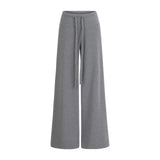 Hooded Hoodie Rope Wide Leg Pants Women Autumn New Small Trousers Trousers Trousers Hooded
