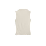 BSK&TRAF Women's Clothing 2026 Summer New Street Fashion Simple Tie-And-Neckless T-Shirt Top