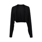Temperament Gentle Wind Sun Protection Outside Knitted Cardigan Women Spring And Autumn Small Thin Leisure Short Shawl