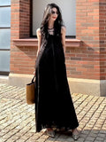 French Design With A Sense Of Luxury Sleeveless Vest Dress Women's New Loose-Fitting High-End Long Dress In Summer