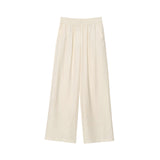 Summer New Sleeveless Top 1971140 Elastic Waist Wide Leg Trousers 19711040