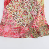 Spring New Patchwork Printing Tie Sling Dress 3293246