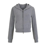 Hooded Hoodie Rope Wide Leg Pants Women Autumn New Small Trousers Trousers Trousers Hooded