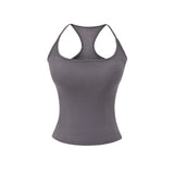 Pure Desire Basic Work Letter Small Sling Female Summer Wear With Chest Cushion Tight Hottie Sleeveless Vest Top