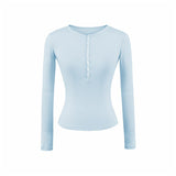 Pure-Style Sexy Hottie Set Spring Warehouse Round Collar Buckle Long-Sleeved T-Shirt Low-Waisted Hip Shorts Skirt Girl