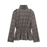 Autumn New Lotus Side Hem Jacket 9132863 Trousers 9036863