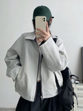 Korean Is Two-Wear Jacket Long-Sleeved Jacket Women 2026 Autumn New Casual Loose Design Feel Cardigan