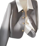 2025 Spring And Autumn New Short Coat Women Fashion Suit Casual With High-End Temperament Small Suit Woman