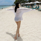 Seaside Holiday Bikini Hoodie Women Can Go To The Water Game Hot Spring Loose Thin Hoodie Outerwear