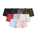 Wave Point Drawstring Shorts Women 2026 Summer New Three-¿ãs Retro Hot Pants Slimming Sweat Hot Pants