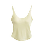 Sticking Suspension Small Vest Women 2026 Summer New Hottie Wind Solid Belt Chest Sports Bottom Blouse