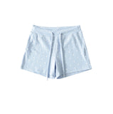 Wave Point Drawstring Shorts Women 2026 Summer New Three-¿ãs Retro Hot Pants Slimming Sweat Hot Pants