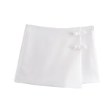 Summer New Hanging Neck Bows Decorated Solid Color Top 4772009