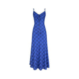 French Vintage Suspension Dress 2025 Summer New Fashion Spice Girl Design Slend Of Stupe