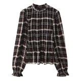 Spring New Slim Thin Hive Checker Shirt 2089562