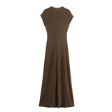 Autumn New Folded Temperament Dress 1165461