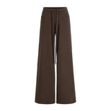 Hooded Hoodie Rope Wide Leg Pants Women Autumn New Small Trousers Trousers Trousers Hooded