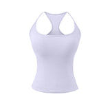 Pure Desire Basic Work Letter Small Sling Female Summer Wear With Chest Cushion Tight Hottie Sleeveless Vest Top