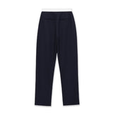 Spring New Short-Sleeved Knitting Top 8507595 High-Waisted Straight Trousers 8316595