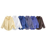 Autumn New Bat Sleeve Loose Striped Shirt 3067105